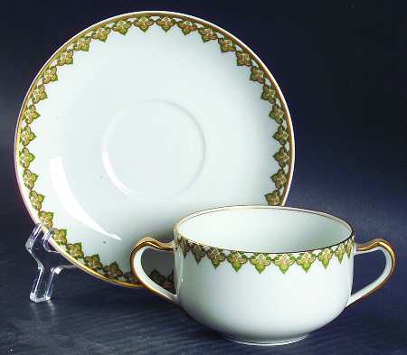 The Monaco Flat Bouillon Cup & Saucer