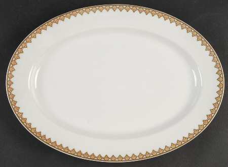 The Monaco 13" Oval Serving Platter