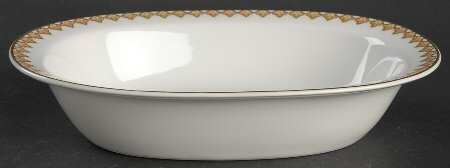 The Monaco 9" Oval Vegetable Bowl