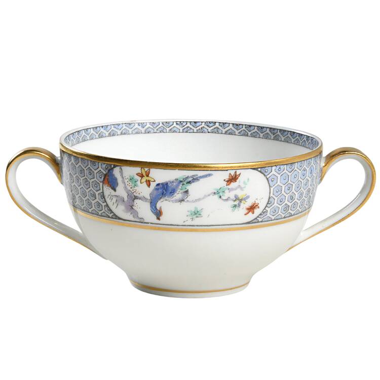 Montmery (Birds) Flat Bouillon Cup