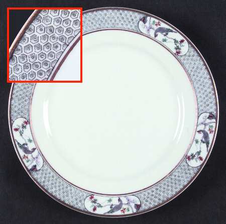 Montmery (Birds) Luncheon Plate