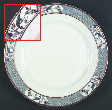 Montmery (Birds) Dinner Plate