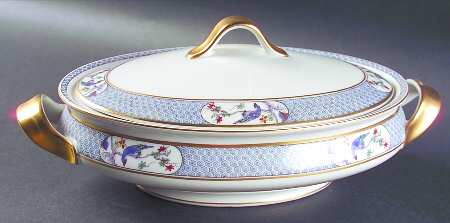 Montmery (Birds) Oval Covered Vegetable