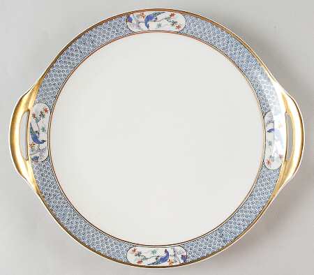 Montmery (Birds) Handled Cake Plate