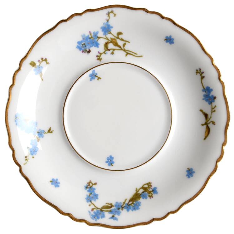 Montmery (Forget Me Nots) Saucer for Cream Soup Bowl