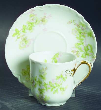 Montebello Flat Demitasse Cup & Saucer Set