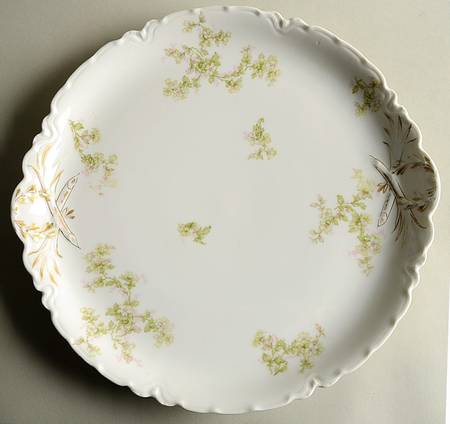Montebello Handled Cake Plate