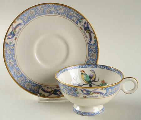 Monterey (New York) Footed Cup & Saucer Set