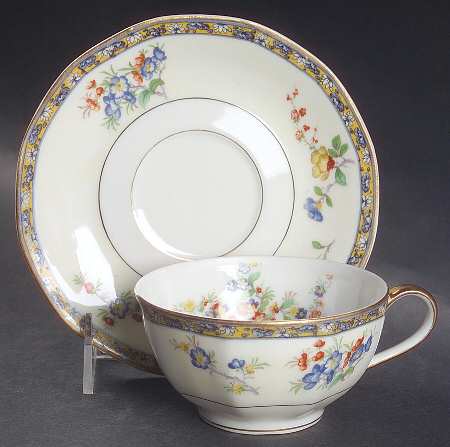 Montreux Flat Cup & Saucer Set