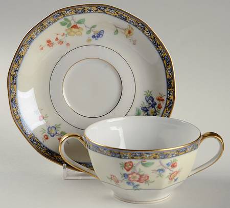 Montreux Flat Bouillon Cup & Saucer