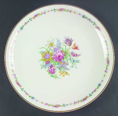 Montrose (White Background) 12" Chop Plate (Round Platter)