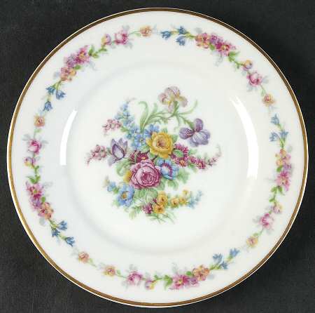 Montrose (White Background) Bread & Butter Plate
