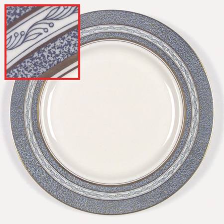 Mosaic Blue Green Dinner Plate