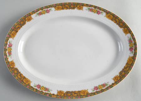 Mount Vernon 14" Oval Serving Platter