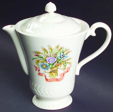 Mt. Vernon (NY, Regents Park) Coffee Pot & Lid