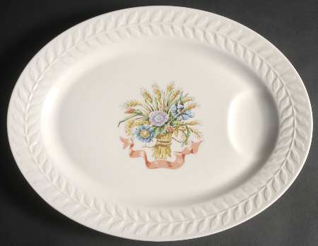 Mt. Vernon (NY, Regents Park) 14" Oval Serving Platter