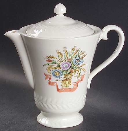 Mt. Vernon (NY, Greylock) Coffee Pot & Lid