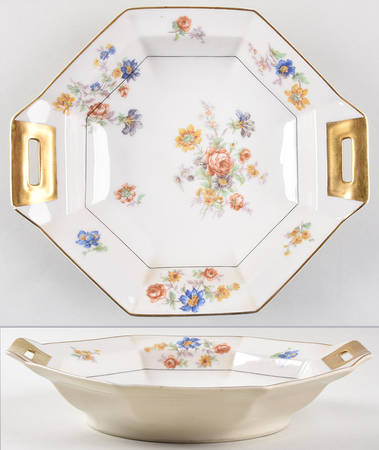 My Garden  10" Octagonal Vegetable Bowl
