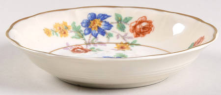 My Garden (Scalloped) Fruit/Dessert (Sauce) Bowl