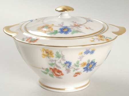 My Garden (Scalloped) Sugar Bowl & Lid