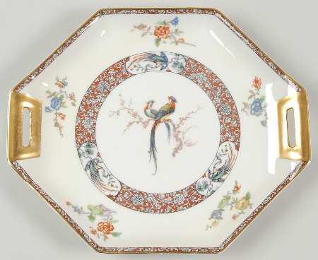 Nabob Handled Cake Plate