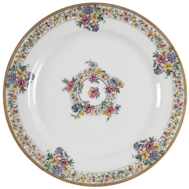 Narcissus Salad Plate