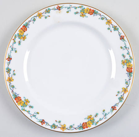 Nasturtium Luncheon Plate