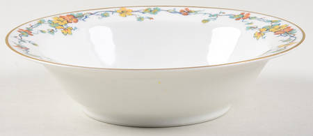 Nasturtium Rim Cereal Bowl