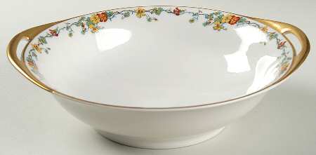 Nasturtium 9" Round Vegetable Bowl