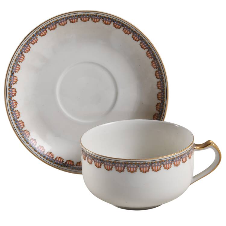 The National Flat Cup & Saucer Set