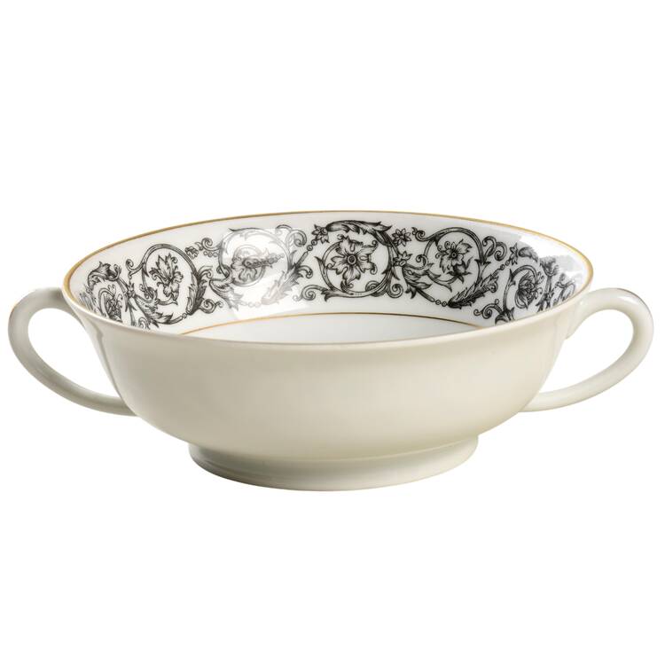 Navarre Footed Cream Soup Bowl