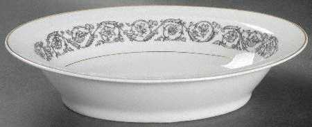 Navarre 9" Oval Vegetable Bowl