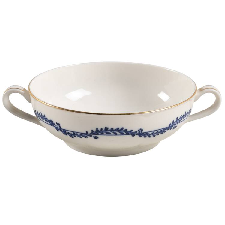 Nicolette Flat Cream Soup Bowl