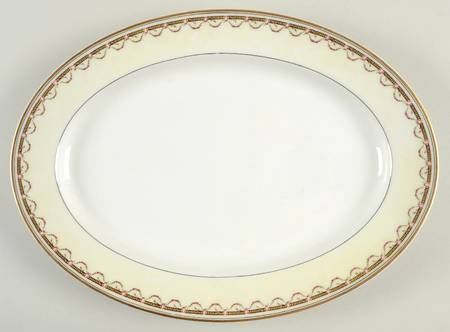 Notre Dame 13" Oval Serving Platter