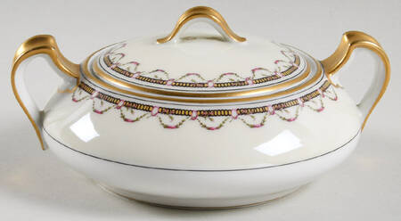 Notre Dame Sugar Bowl & Lid