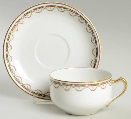 Notre Dame Flat Cup & Saucer Set