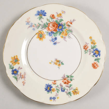 Normandies Garden Luncheon Plate