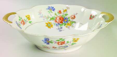 Normandies Garden 10" Round Vegetable Bowl