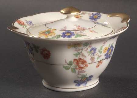 Normandies Garden Sugar Bowl & Lid