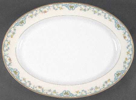 Noinville 16" Oval Serving Platter