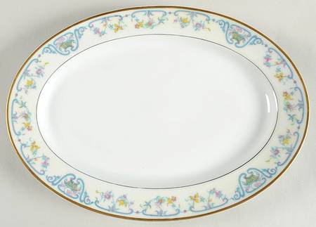Noinville 11" Oval Serving Platter