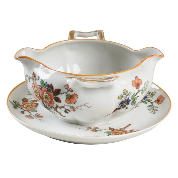 Normandy Gravy Boat with Attached Underplate