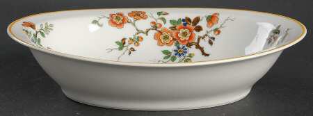 Normandy 9" Oval Vegetable Bowl