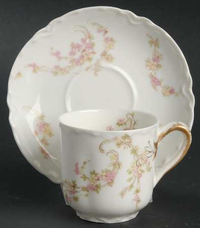 Norma Flat Demitasse Cup & Saucer Set