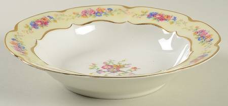 Nosegay  Rim Soup Bowl