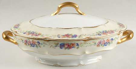 Nosegay  Oval Covered Vegetable