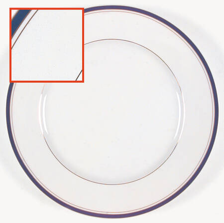 Nuit Bleue Gold Dinner Plate