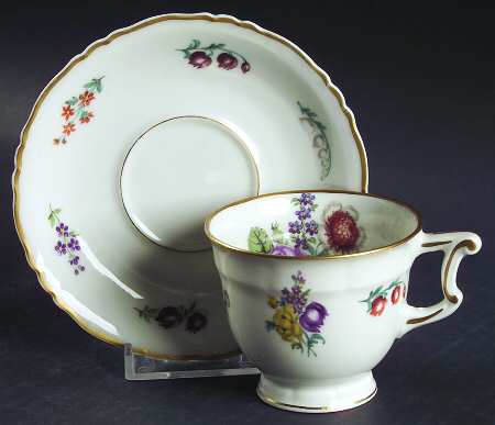 Nymph Footed Demitasse Cup & Saucer Set