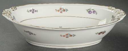 Nymph 9" Oval Vegetable Bowl