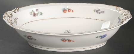 Nymph 10" Oval Vegetable Bowl